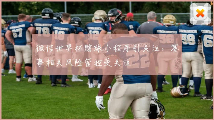 微信世界杯赌球小程序引关注，赛事相关风险管控受关注