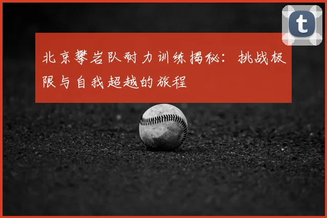 北京攀岩队耐力训练揭秘：挑战极限与自我超越的旅程