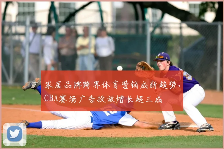 家居品牌跨界体育营销成新趋势，CBA赛场广告投放增长超三成